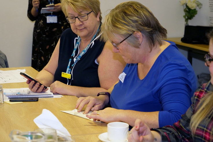 Supporting image: Working together as part of the Older people’s mental health Rapid Process Improvement Workshop (RPIW)