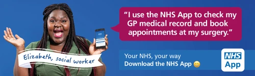 I use the NHS App to check my GP record and book appointments at my surgery. You NHS, your way. Download the NHS App.