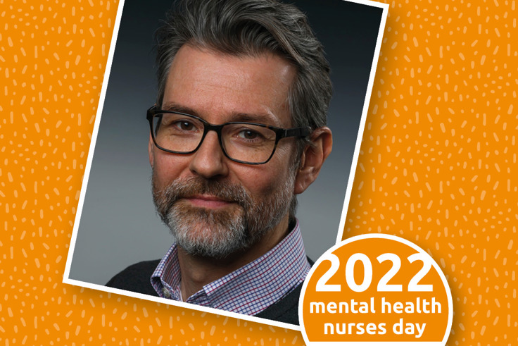 Supporting image: Andy shares why he loves being a mental health nurse as we celebrate Mental Health Nurses' Day