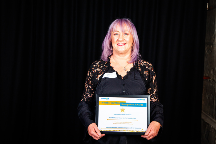 Supporting image: Kent and Medway NHS and Social Care Partnership Trust recognised at the Healthwatch Awards