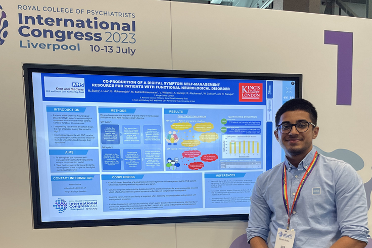 Supporting image: King's College London KMPT Placement Project Ranked Top